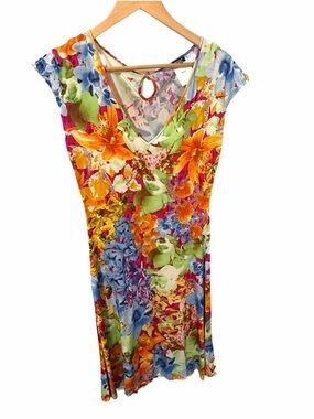 Versace Jeans Couture Floral Dress 🌸